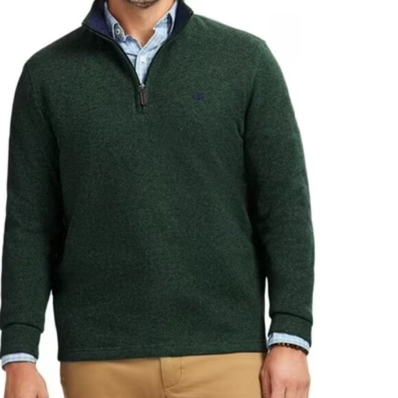 Men's Brand new Izop dark green pullover - Picture 1 of 3